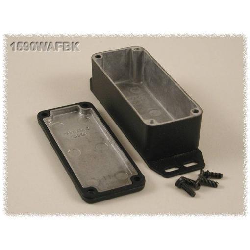 Hammond Electronics 1590WAFBK univerzální pouzdro 92.5 x 38.5 x 31 hliník černá 1 ks