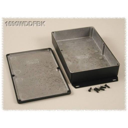 Hammond Electronics 1590WDDFBK univerzální pouzdro 187.5 x 119.5 x 37 hliník černá 1 ks