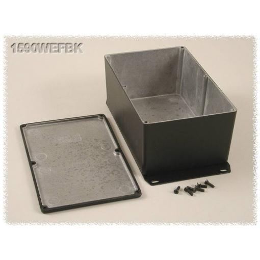Hammond Electronics 1590WEFBK univerzální pouzdro 187.5 x 119.5 x 82 hliník černá 1 ks