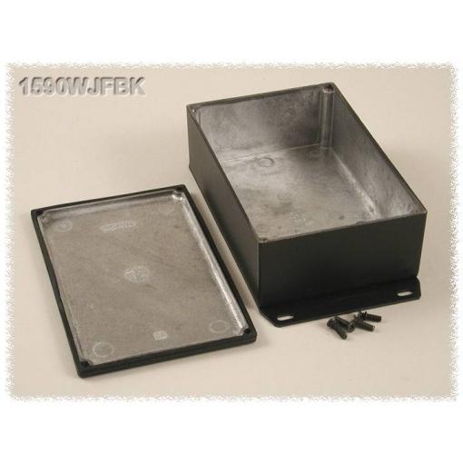 Hammond Electronics 1590WJFBK univerzální pouzdro 52.5 x 38 x 31 hliník černá 1 ks