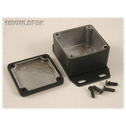 Hammond Electronics 1590WLBFBK univerzální pouzdro 50.5 x 50.5 x 31 hliník černá 1 ks