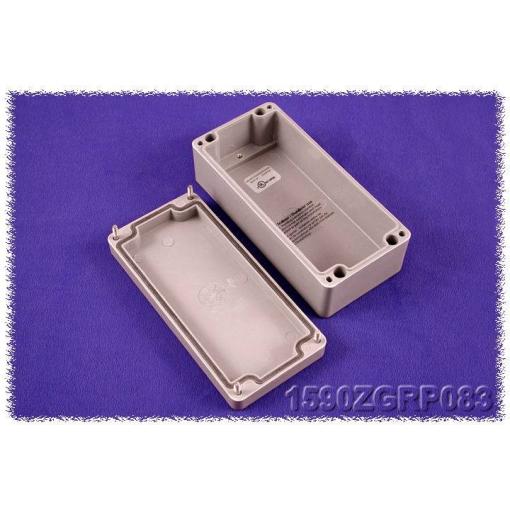 Hammond Electronics 1590ZGRP083 univerzální pouzdro 160 x 75 x 55 polyester šedá 1 ks
