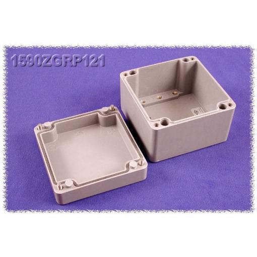 Hammond Electronics 1590ZGRP121 univerzální pouzdro 120 x 122 x 91 polyester šedá 1 ks