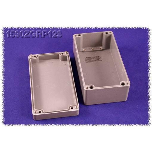 Hammond Electronics 1590ZGRP123 univerzální pouzdro 220 x 120 x 90 polyester šedá 1 ks