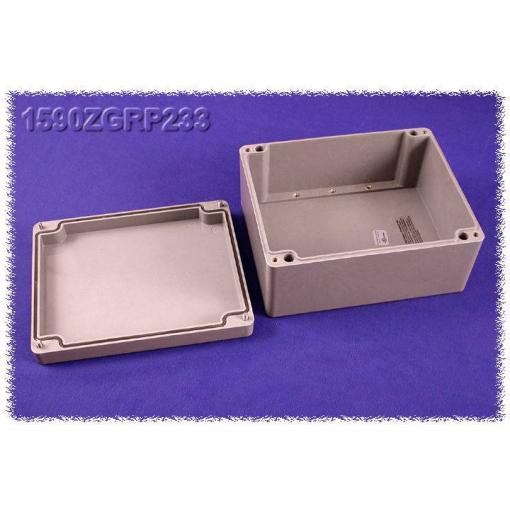 Hammond Electronics 1590ZGRP233PL 1590ZGRP233PL vkládací deska ocelový plech přírodní 1 ks