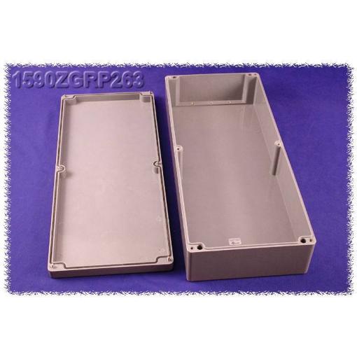 Hammond Electronics 1590ZGRP263PL 1590ZGRP263PL vkládací deska ocelový plech přírodní 1 ks