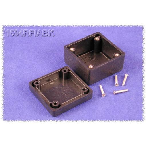 Hammond Electronics 1594RFIABK univerzální pouzdro 56 x 56 x 40 ABS černá 1 ks