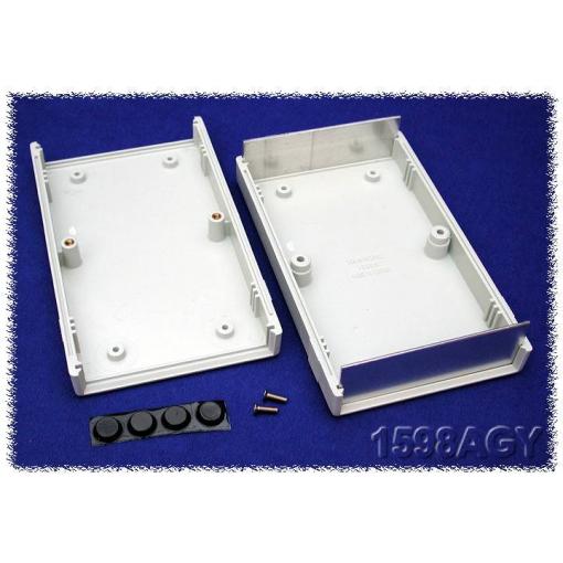 Hammond Electronics 1598ASGY krabička pro měřicí přístroj 157 x 94 x 36 ABS šedá 1 ks