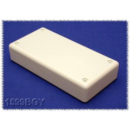 Hammond Electronics 1599BGY plastová krabička 130 x 65 x 25 ABS šedá 1 ks