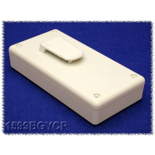 Hammond Electronics 1599BGYCP plastová krabička 130 x 65 x 25 ABS šedá 1 ks