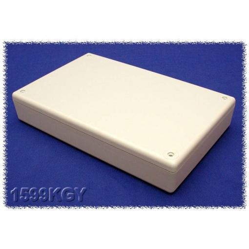 Hammond Electronics 1599KGY plastová krabička 220 x 140 x 40 ABS šedá 1 ks