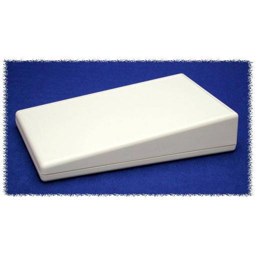 Hammond Electronics 1599KSTLGY pultové pouzdro (d x š x v) 220 x 140 x 40 mm ABS šedá 1 ks