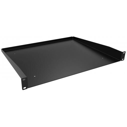 Hammond Electronics RASU190107UBK1 RASU190107UBK1 odkládací přihrádka uzavřená (d x š x v) 44 x 483 x 178 mm černá 1 ks