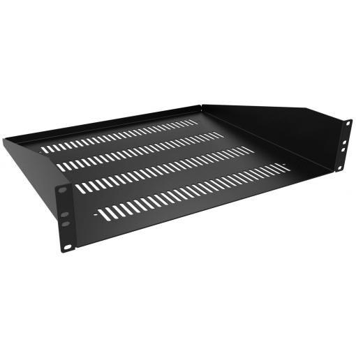 Hammond Electronics RASV190515BK1 RASV190515BK1 odkládací přihrádka ventilovaná (d x š x v) 133 x 483 x 381 mm černá 1 ks