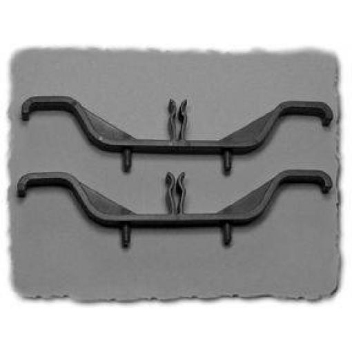 Hammond Electronics M795 Kabelový nosník plast šedá (d x š x v) 122 x 10 x 20 mm 2 ks