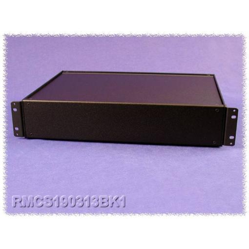 Hammond Electronics RMCS190113BK1 univerzální pouzdro 432 x 330 x 21 hliník černá 1 ks