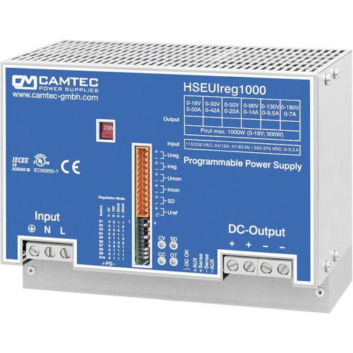 Camtec HSEUIreg10001.30T laboratorní zdroj s nastavitelným napětím 0 - 30 V/DC 0 - 42 A 1008 W Počet výstupů 1 x