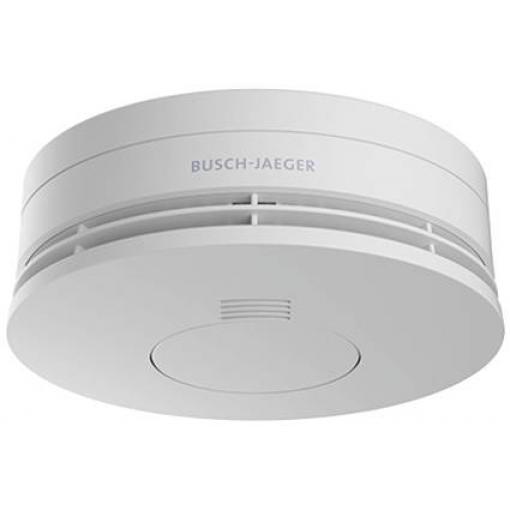 Busch-Jaeger ProfessionalLINE detektor kouře vč. baterie s životností 10 let na baterii (Ø x v) 120 mm x 56.0000 mm