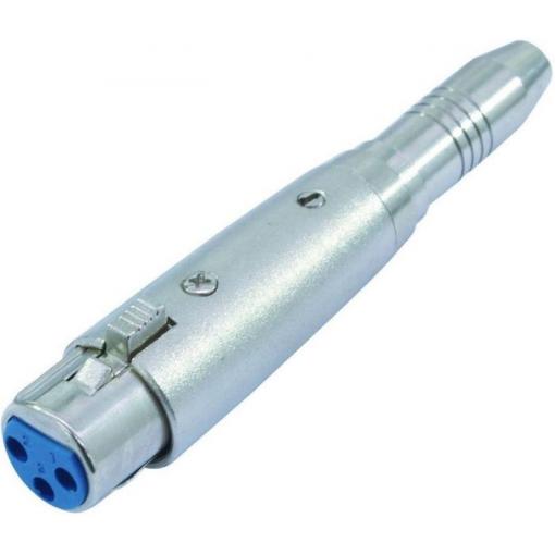 Redukce JACK 6,3 mm mono zdířka / XLR 3pin zdířka