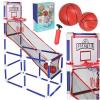 Basketbalová hra přenosná h_v422i, 140 cm, sada s pumpou a míči