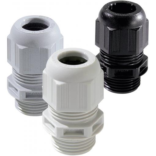 Wiska 10062763 kabelová průchodka M12 polyamid šedobílá (RAL 7035) 50 ks