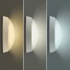 Solight LED venkovní osvětlení se senzorem, IP54,18W, 1350lm, 3000-6000K, 22cm, vyměnitelný  kryt (černý + bílý)  WO780