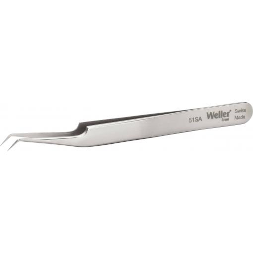 Weller Erem® 51SA jemná pinzeta, špičatá, zahnutá 30°, extra jemná, 115.00 mm