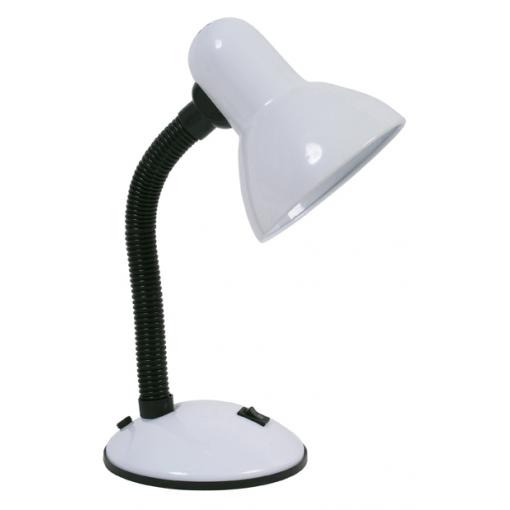 ECOLITE kancelářská stolní lampa BOND, L077-BI (bílá)