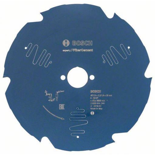 Bosch Accessories Expert for Fiber Cement 2608644346 pilový kotouč 216 x 30 x 1.6 mm Počet zubů (na palec): 6 1 ks