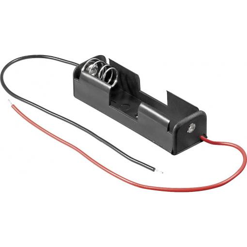 Goobay 11460 bateriový držák 1x AA kabel (d x š x v) 57.5 x 16 x 13.5 mm
