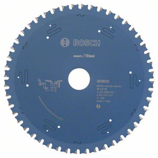 Bosch Accessories Expert for Steel 2608643057 pilový kotouč 210 x 30 x 1.6 mm Počet zubů (na palec): 48 1 ks