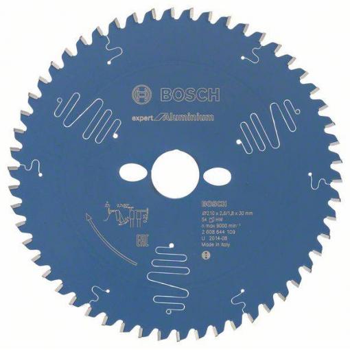 Bosch Accessories Expert for Aluminium 2608644109 pilový kotouč 210 x 30 x 1.8 mm Počet zubů (na palec): 54 1 ks