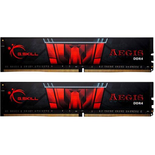 G.Skill Aegis Sada RAM pro PC DDR4 32 GB 2 x 16 GB Bez ECC 3000 MHz 288pin DIMM CL16-18-18-38 F4-3000C16D-32GISB