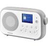 Sangean DPR-42BT White-Grey A500424 přenosné rádio, DAB+, FM, Bluetooth, bílá, šedá
