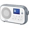 Sangean DPR-42BT White-Stone Blue A500426 přenosné rádio, DAB+, FM, Bluetooth, bílá, kamenná