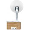 Sangean WR-45 White A500433 stolní rádio, FM, AUX, Bluetooth, s akumulátorem, bílá