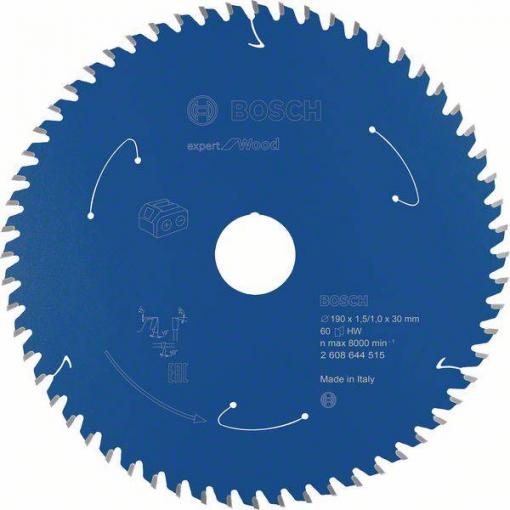 Bosch Accessories 2608644515 2608644515 pilový kotouč 190 x 30 mm Počet zubů (na palec): 60 1 ks