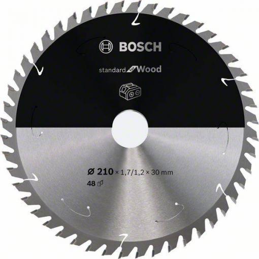Bosch Accessories 2608837714 2608837714 tvrdokovový pilový kotouč 210 x 30 mm Počet zubů (na palec): 48 1 ks