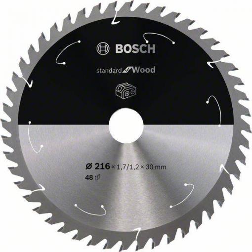 Bosch Accessories 2608837726 2608837726 tvrdokovový pilový kotouč 216 x 30 mm Počet zubů (na palec): 48 1 ks