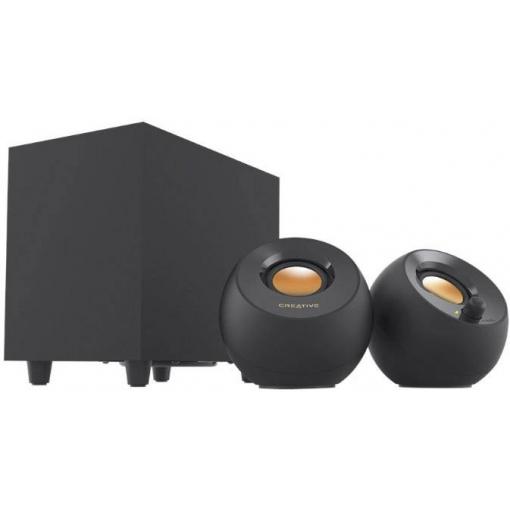 Creative Pebble Plus 2.1 PC reproduktory kabelový 8 W černá