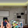 Solight Wifi Smart LED světelný pás, RGB, 5m, sada s adaptérem a dálkovým ovladačem - WM57