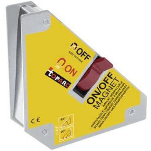 Toparc 044197 úhlový magnet Magnetický svařovací úhelník MAGNETIC D3090