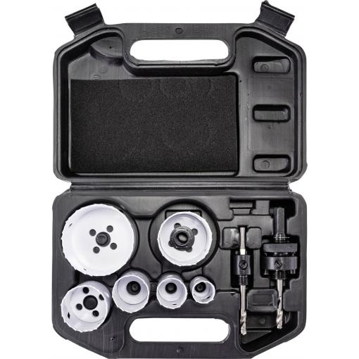 TOOLCRAFT TO-6803625 sada děrovacích pil 6dílná 22 mm, 29 mm, 35 mm, 44 mm, 51 mm, 68 mm 1 sada