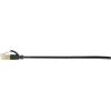 Renkforce RF-4538184 RJ45 síťové kabely, propojovací kabely CAT 8.1 F/FTP 0.25 m černá extrémně tenký , pozlacené kontakty 1 ks