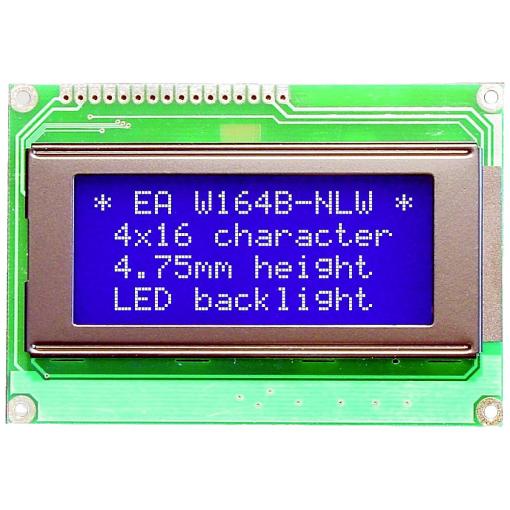 DISPLAY VISIONS 7segmentový displej modrobílá 4.75 mm 3.3 V, 5 V Počet číslic: 4