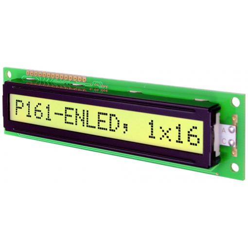 DISPLAY VISIONS 7segmentový displej žlutozelená 9.70 mm 3.3 V, 5 V Počet číslic: 1