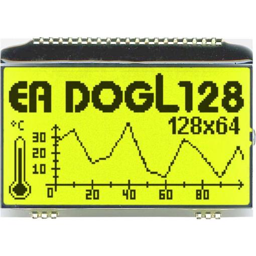 DISPLAY VISIONS LCD displej (š x v x h) 68 x 51 x 2.8 mm
