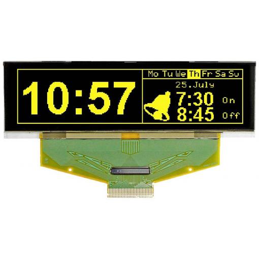 DISPLAY VISIONS OLED displej (š x v x h) 88 x 27.8 x 2.05 mm