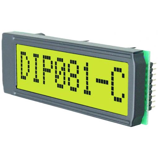 DISPLAY VISIONS 7segmentový displej žlutá 11.48 mm 5 V Počet číslic: 1 EADIP081-CNLED