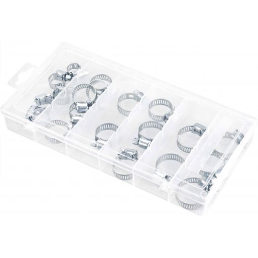 Basetech Hadicová spona 11-38 mm BT-2299052 Kov 20 ks